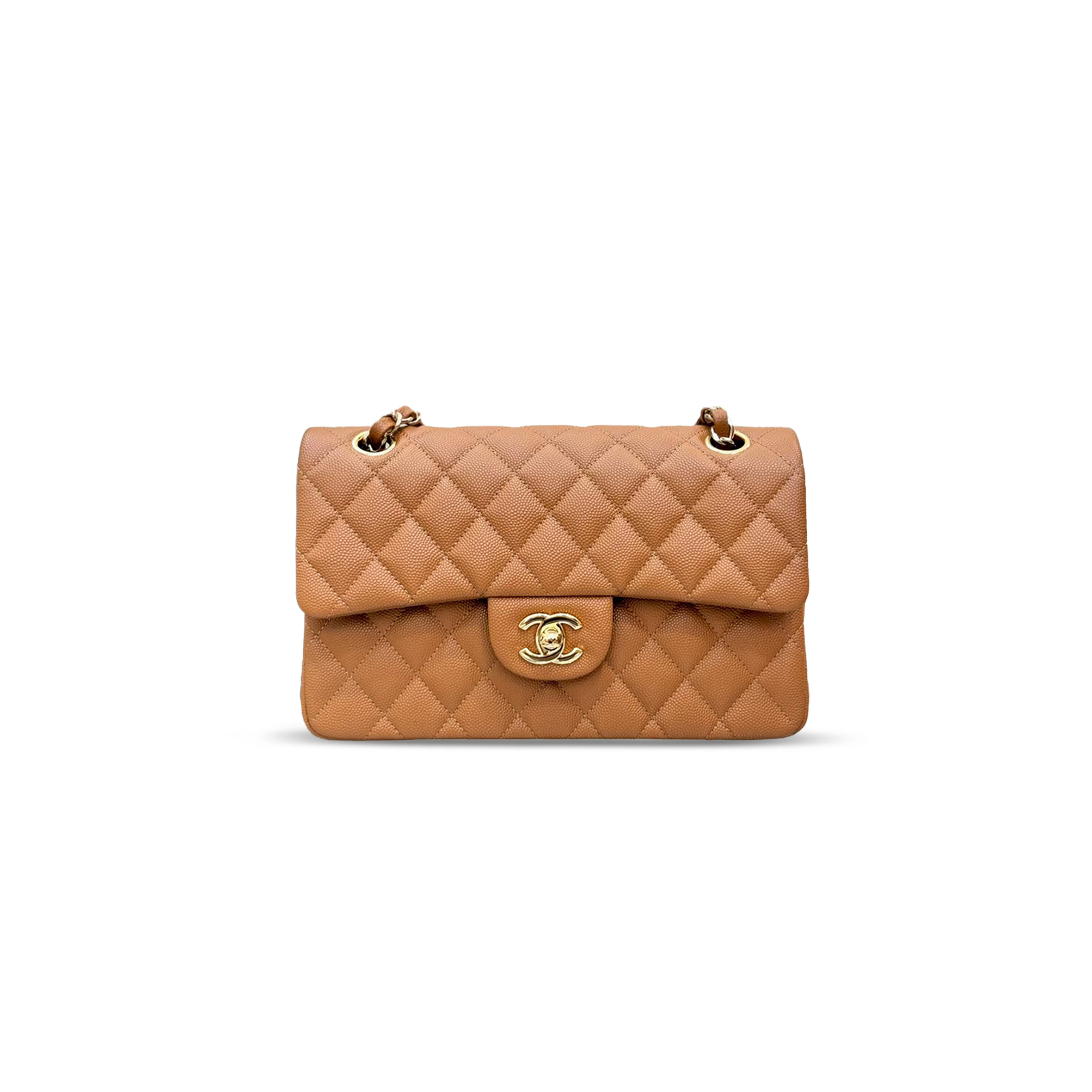 Ch*el small classic flap bag a01113 (23*14.5*6cm)